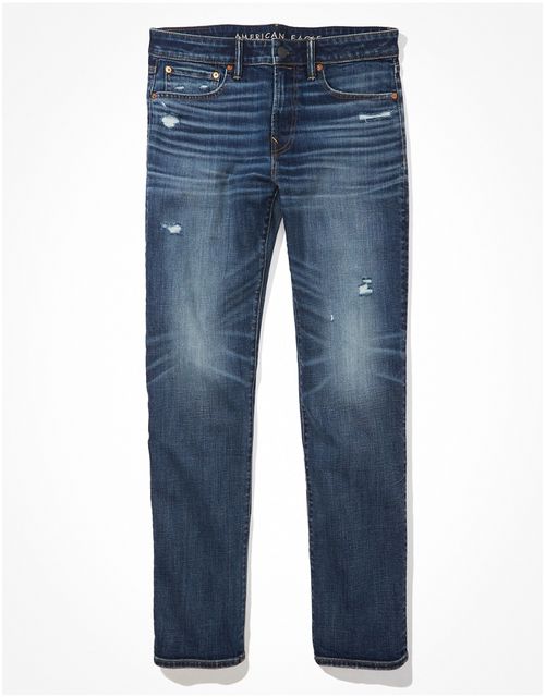 AE AirFlex+ Original Straight Jean con rasgados